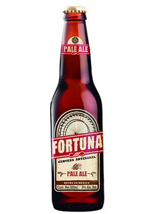 Cerveza Pale Ale de cervecería Fortuna.
