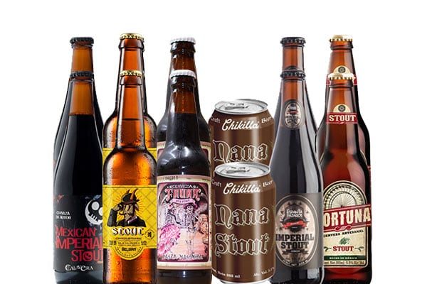 Top Beer MX Stout Pack de 12 cervezas
