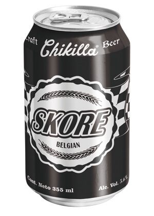 Cerveza Skore estilo Belgian de cervecería Chikilla