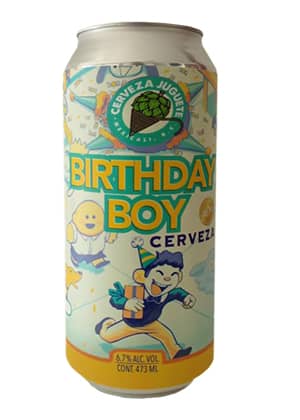 Cerveza Birthday Boy estilo India Pale Ale (IPA) de cervecería Juguete
