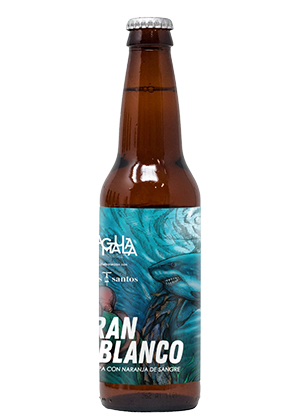 Cerveza Gran Blanco estilo IPA de cervecería Agua Mala