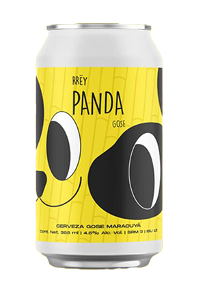 Cerveza Panda Gose estilo Gose de Cerveceria Rrëy