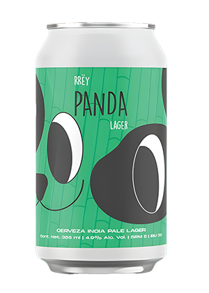 Cerveza Panda Lager estilo Light de Cerveceria Rrëy