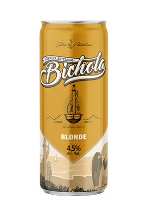 Cerveza Bichola Blonde estilo Blonde Ale de Cerveceria Bichola